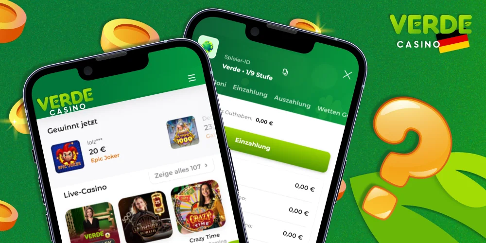 Informationen zum Verde Casino für Deutsche