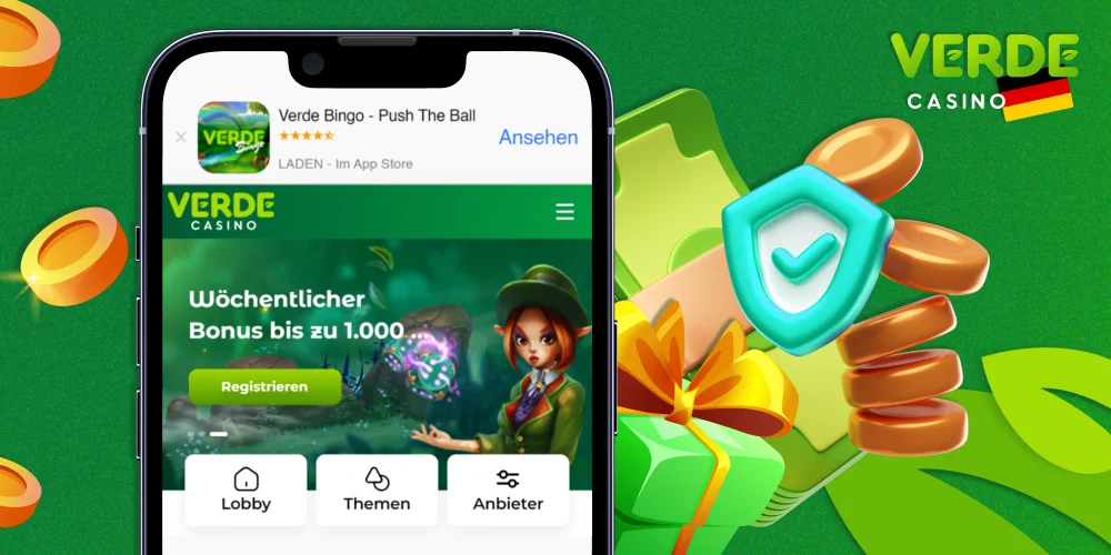 Vorteile beim Spielen in der Verde Casino App